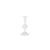 Zyrandol Glass Taper Holders, Set of 2, 7" For Sale - Image 4 of 4