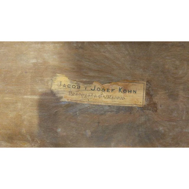 Side Chair attributed to Jakob & Josef Kohn Vienna For Sale - Image 5 of 11