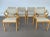 Dimensions: H 31” x W 18” x D 21” x SH 18” Set of 6 Mid-Century Modern designer Czech dining chairs from 1980s....