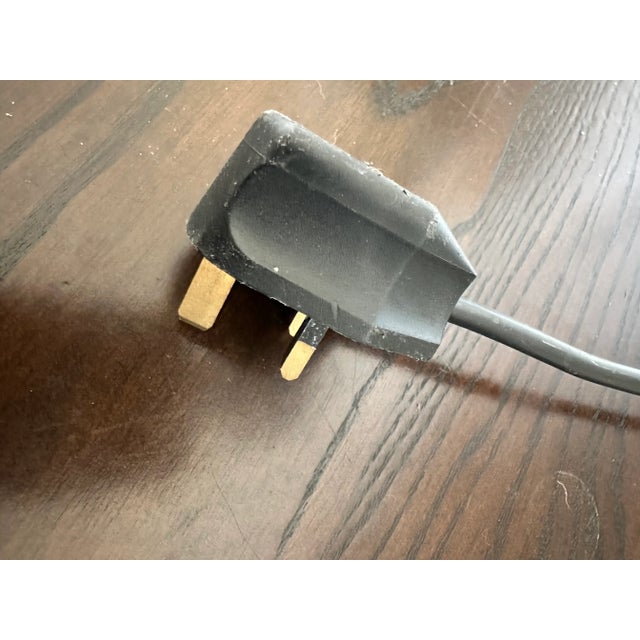 French Mid-Century Chrome and Adjustable Plastic Arm Desk Lamp For Sale - Image 11 of 12