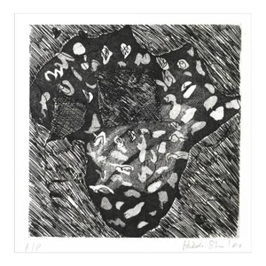Hilda Shum Etching 1980 Untitled II