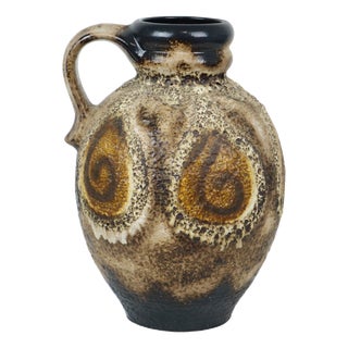 Vintage West German Fat Lava Drip-Glaze Pottery Vase from Dümler & Breiden, 1960s For Sale