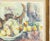 Painting - Paul Cézanne. Print on paper. 'Facsimile edition by Ganymed Press of Apples; Bottles and Chairback of 1904.'...