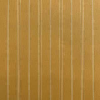 Free Spirit Designer Vicki Payne Safy-009 Gold Yellow Awning Cabana Pin Ticking Stripe- 4 Yards For Sale