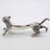 1970s Vintage Italian Handmade Genuine Sterling Silver 925 Cat Shape Spoon Rest Decoration For Sale - Image 5 of 10