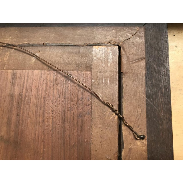 Bas-Relief in Wood by M. Arendt for Village Scene, 1940s For Sale - Image 14 of 18