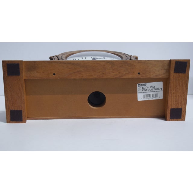 Howard Miller Hampton 630-150 Dual Chime 72nd Anniversary Edition Mantel Clock For Sale - Image 11 of 11
