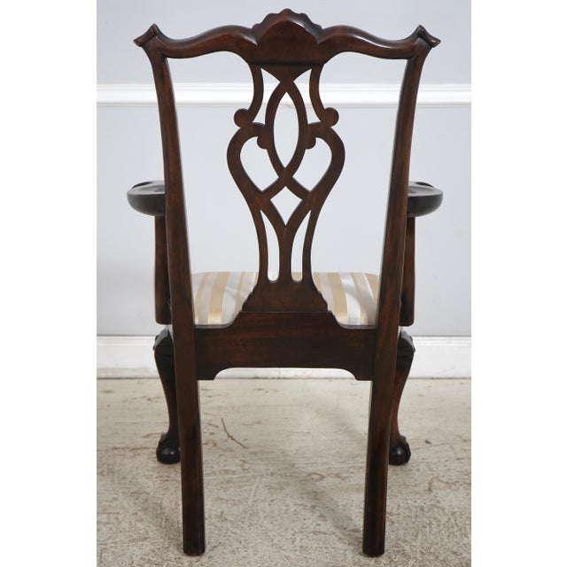 Stickley Set of 6 Stickley Mahogany Dining Room Chairs For Sale - Image 4 of 18