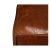 Animal Skin Leather Cube Stool For Sale - Image 7 of 7