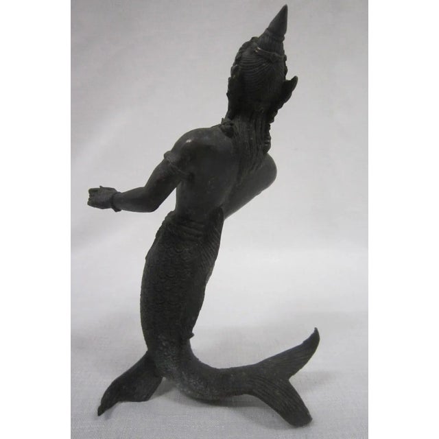 1930s 1930s Thai Bronze Figure For Sale - Image 5 of 8