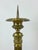 Large French Brass Altar Candlestick, 1920s For Sale - Image 12 of 13