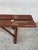 Wood Earls 20th Century Rustic Swedish Wood Bench with Patinated Red For Sale - Image 7 of 18
