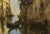 Large Post Impressionist Oil Painting Venice, Albert Duprat 1882-1974 For Sale - Image 9 of 12