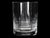 A beautiful pair of Baccarat Nancy crystal old fashioned glasses showcasing one of the firm's most enduring patterns....