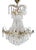 Empire Swedish Chandeliers in Cut Glass, 1890s For Sale