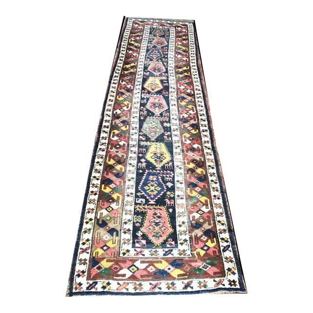 Antique Persian Shahsavan Runner For Sale