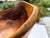 This bowl is a decorative bowl, made in France circa 1960. It is the French Riviera Style. The Olive wood is in a brown...