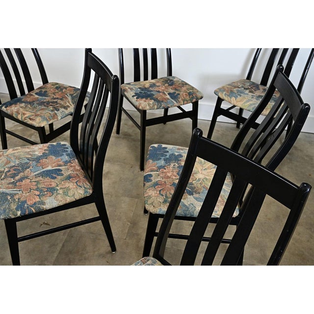Set of 7 Mid-Century Chairs from Denmark For Sale - Image 14 of 18