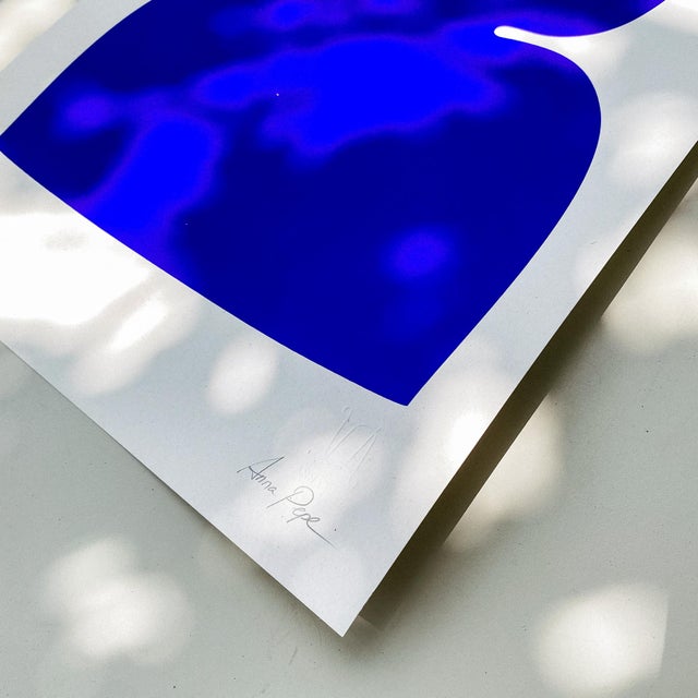 Paper Abstract Form - Limited Edition Screen Print For Sale - Image 7 of 8