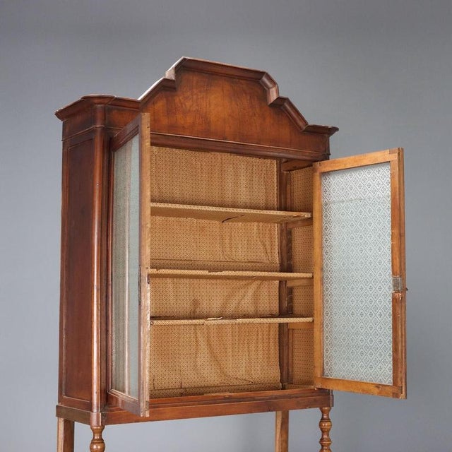 Antique Cupboard Umbertino Walnut, Italy For Sale - Image 4 of 12