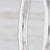 Modern 0.30ctw Diamond Inside Out Hoop Earrings 14k White Gold Hinged Round Hoops, Pair For Sale - Image 3 of 5