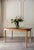 Henredon Vintage French Provincial Henredon Dining Table With Leaf For Sale - Image 4 of 17