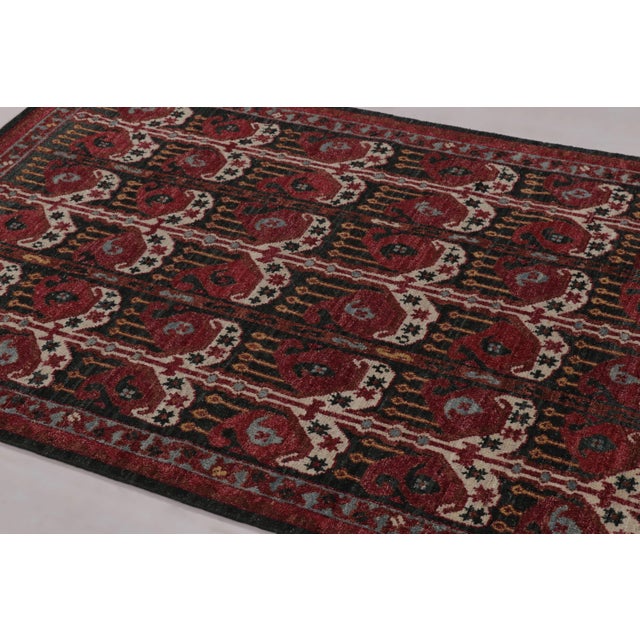 A bold and creative addition to the Burano Collection, this 4x6 hand-knotted rug by Rug & Kilim represents a luxurious,...