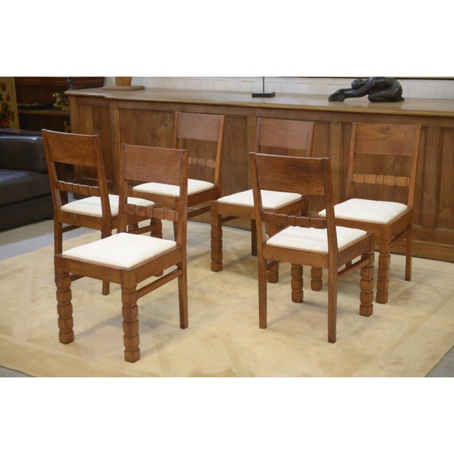 Brutalist Dining Chairs, 1960s, Set of 6 For Sale - Image 11 of 14