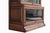 Mission Style Oak Barrister Bookcase 5 Stack-Leaded Glass in Micheals Cherry For Sale - Image 11 of 18