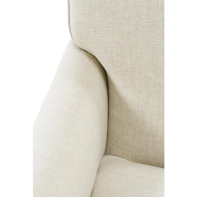 Alcott Chair, Cream Linen For Sale - Image 11 of 12
