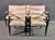 Wood Set of 6 French Art Deco Style Walnut Dining Chairs For Sale - Image 7 of 12