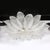 Modernist Hand-Blown Mottled Murano Glass Acanthus Flush Mount For Sale - Image 9 of 18