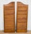 Rustic Vintage Western Louvered Pine Swinging Saloon Doors - A Pair For Sale - Image 3 of 12