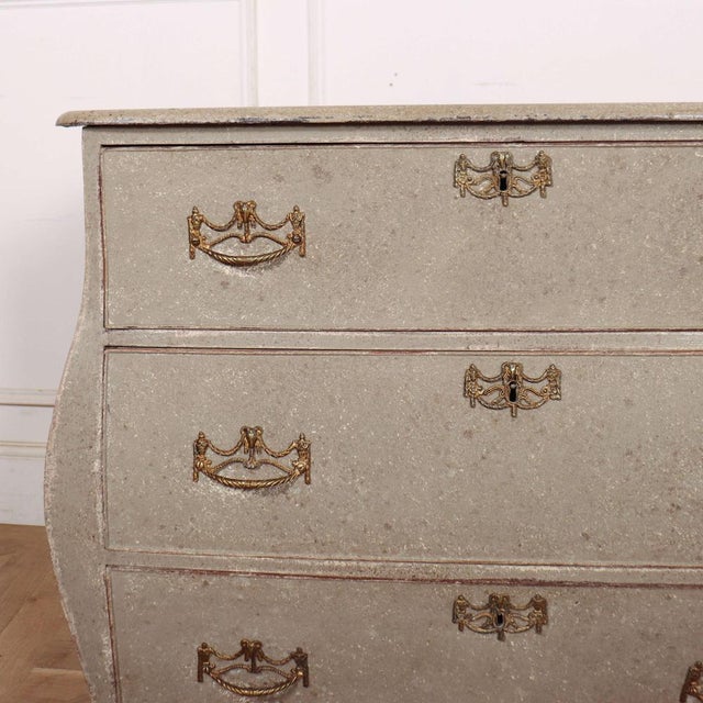 Dutch Bombe Commode, 1820 For Sale - Image 3 of 11