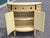 French Antique Adams Painted Demilune Credenza For Sale - Image 3 of 14