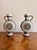 Fine quality pair of antique 19th century Villeroy & Boch ewers, having a quality pair of 19th century Villeroy & Boch...