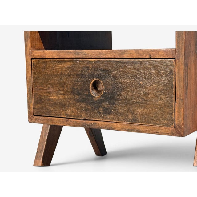 Pierre Jeanneret, Nightstands, Teak, Chandigarh, India, 1960s For Sale - Image 10 of 18
