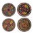 Beautiful vintage natural hand woven flat grass plates. These great art pieces make unique place mats. Each is uniquely...