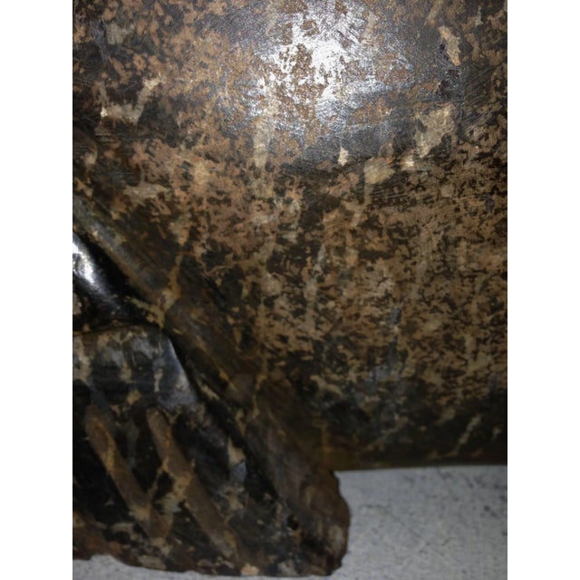 Stone Giant 33" Granite Fish Neolithic Style For Sale - Image 7 of 8