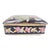 Vintage Floral Chinoiserie Ceramic Box For Sale