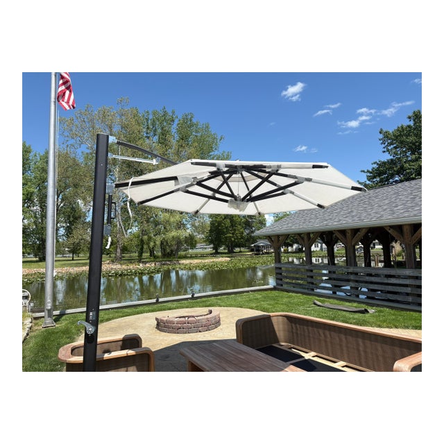 Tuuci® Ocean Master Max Cantilever Umbrella With Tilt – 9' Octagonal For Sale