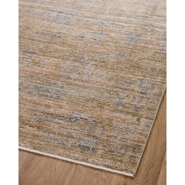 Textile Jean Stoffer x Loloi Katherine Copper / Steel 11'-6" x 15'-7" Area Rug For Sale - Image 7 of 9