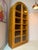 Round Arched Teak Display Case with Lighting by Dyrlund For Sale - Image 5 of 11