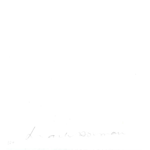 1991 abstracted dancers painting on paper by Northern Virginia by DC area artist Mark Dorman. Signed on the back. Combined...