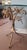Metal A Pair 1950s Gilt Metal Palm Tree End Tables For Sale - Image 7 of 9