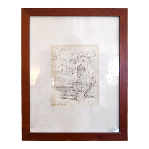 Late 19th Century Framed Lithograph