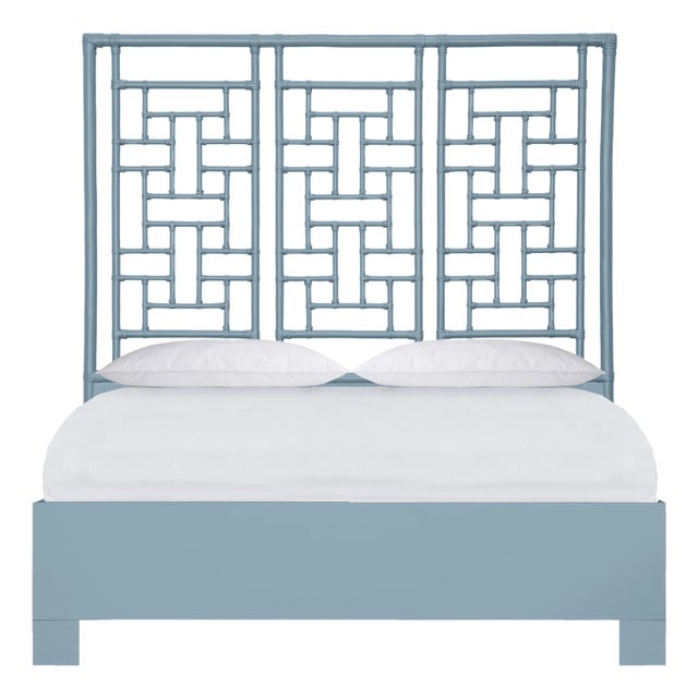 Ohana Standard Bed Queen, Pool Blue For Sale