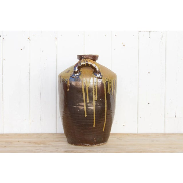 Antique Spanish Glazed Wine Jug For Sale - Image 9 of 9