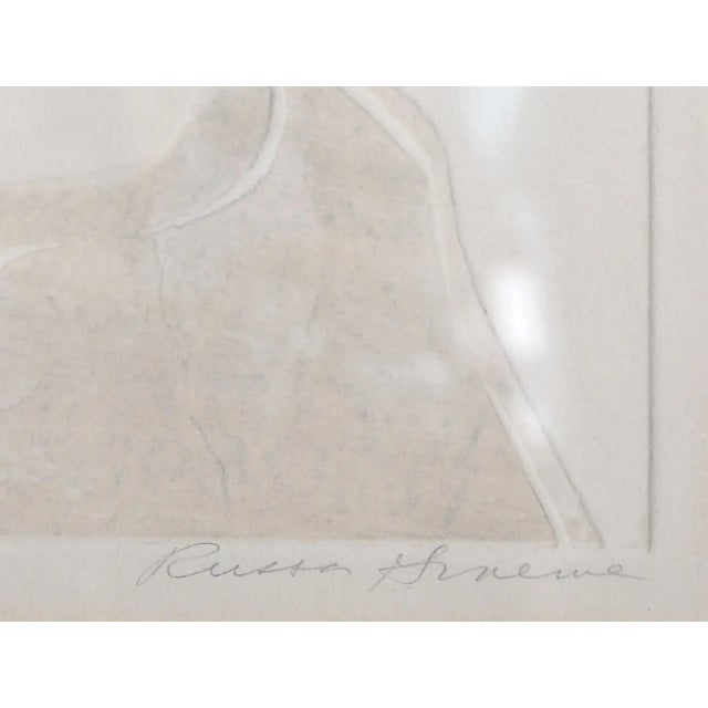 Fresh Snow, Unknown Artist Etching With Aquatint, Signed, Numbered, and Titled in Pencil For Sale - Image 4 of 6