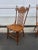 Set of Five Antique Tiger Oak Spindle Pressed Back Dining Chairs. Well made, sturdy and comfortable 5 side chairs...